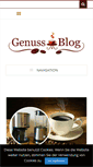 Mobile Screenshot of genuss-blog.de